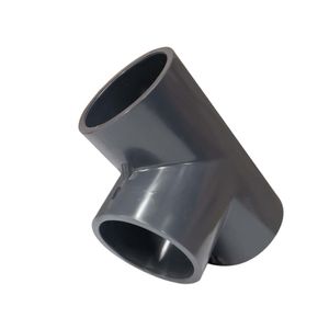 Tee PVC presión espiga campana